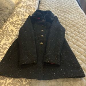Stylish Black Kids Coat